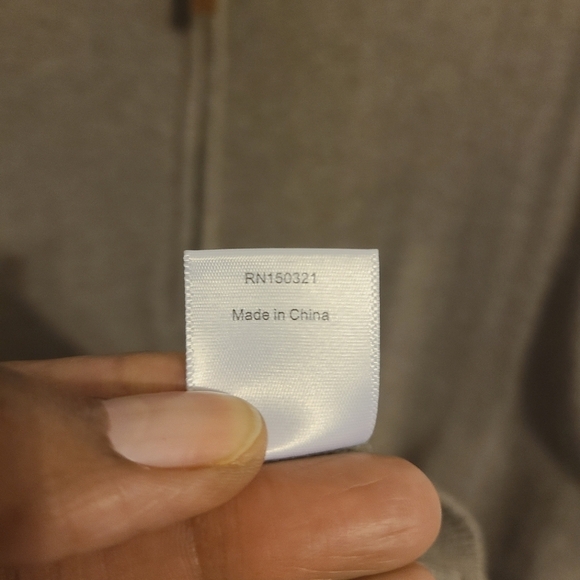 GenTeal | Men's Brown Quarter Zip Cashmere Blend Sweater (Size XXL) - Picture 6 of 11